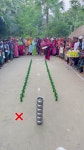 who can break the tower ?? whole village is enjoying the funny game - YouTube