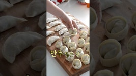 네이버 인플루언서 [네이버 인플루언서] 집 만두가 먹고 싶어 만들어 봤어요🥟 #평양만두만들기 😋