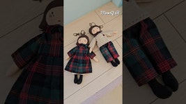 네이버 인플루언서 [네이버 인플루언서] 미니 올리비아 미니 찬 인형만들기 #퀼트 #퀼트인형 #인형키링 #인형만들기