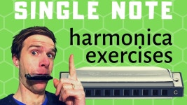 Single note exercises for harmonica - YouTube Single note exercises for harmonica