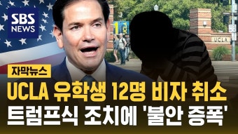 ucla 유학생 12명 비자 취소, 트럼프식 조치에 불안 증폭.jpg - 기타 국내 드라마 갤러리