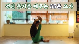 네이버 인플루언서 [네이버 인플루언서] [서리요가#572] 혈액순환을 위한 35분 요가 / 전신 스트레칭, 전신요가