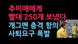 추미애에게 빨대 250개 보냈다 - 기타 국내 드라마 갤러리 추미애에게 빨대 250개 보냈다  - 기타 국내 드라마 갤러리