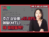 미(美).메탈(metal) | 메탈(MTL)이 주간 급등 1위인 이유는?