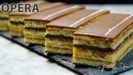 [레시피 등봉] 파리 브레스트 VS 오페라 케이크 - 과자, 빵 갤러리