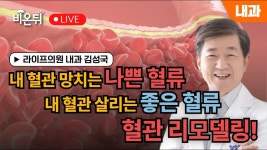 [내몸에닥터] 내 혈관 망치는 나쁜 혈류, 내 혈관 살리는 좋은 혈류, 혈관 리모델링 / 라이프의원 순환기내과 김성국 - YouTube [내몸에닥터] 내... 
