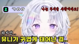 이렇게 귀엽게 태어난 유니도 본토 홀로가면 - 스트리머 갤러리
