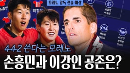 [집중분석] 모레노 감독, 손흥민 이강인 어떻게 쓸까? “쓴 책과 이끈 팀 분석한 결과…!“ - YouTube [집중분석] 모레노 감독, 손흥민 이강인... 