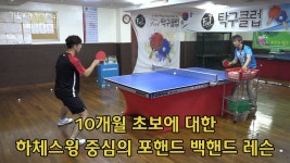 새롬이가 가르쳐 준거 가장 비슷하게 적용한 사례 - 탁구 마이너 갤러리