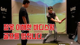 바디스윙 암스윙 논란 종결2 - 골프 갤러리