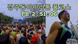 경주동마 PB 2:51:06 후기 - 러닝 마이너 갤러리