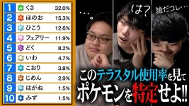 테라 사용률로 포켓몬 퀴즈 맞추는 영상 이거임ㅋㅋ - 포켓몬스터 갤러리