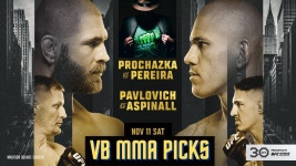 VB MMA PICKS - UFC 295: Prochazka vs. Pereira (Sat., Nov. 11, 2023) - YouTube VB MMA PICKS - UFC 295: Prochazka vs. Pereira (Sat.... 