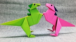 네이버 인플루언서 [네이버 인플루언서] 대한민국 종이접기 선생님의 공룡장난감