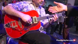 NAMM 14 - Gretsch G5034TFT Rancher Demo, 10th Anniversary... Gretsch G5034TFT Rancher Demo, 10th Anniversary Custom Shop Models... 