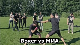 복싱 배운일반인vs mma 배운일반인 붙으면 이런상황나옴? - UFC 갤러리