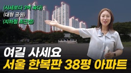 네이버 인플루언서 [네이버 인플루언서] 30평 가격으로 38평 매입할 기회 서울 한복판 3호선 역세권 38평 아파트 (머니플레이스)
