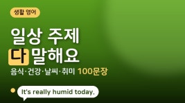 네이버 인플루언서 [네이버 인플루언서] 일상 주제 다 영어로 말해요 | 음식·건강·날씨·취미·여행 100문장 흘려듣기