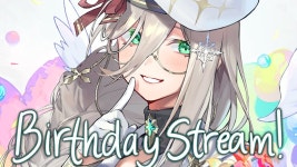 아이아 생일방송 켜졌다 - 버츄얼 스트리머 미니 갤러리