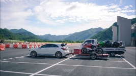태백 뒤에서 찍은 영상 - 바이크 여행 마이너 갤러리