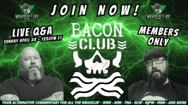 The Bacon Club - MEMBERS ONLY Live Stream - Q&A with Big Nick & KJ White #wwe #aew #wrestling - YouTube The Bacon Club - MEMBERS... 