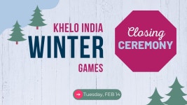 CLOSING CEREMONY - Khelo India Winter Games 2023, Gulmarg, J&K | Doordarshan Sports - YouTube CLOSING CEREMONY - Khelo India... 