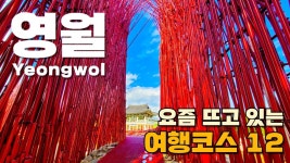 인플루언서] 영월 가기 전 필수영상 !  그대로 따라 가면 성공하는 영월 여행 코스 12곳 동선에 맞춘 여행코스 소개  젊은달와이파크 섶다리 영월... 