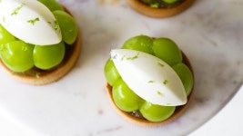 네이버 인플루언서 [네이버 인플루언서] 상큼한 샤인머스캣 타르트 만들기 Shine Muscat Tarts Recipe