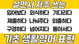 네이버 인플루언서 [네이버 인플루언서] [영어회화] 기초부터 제대로 잡고 가세요 원어민 영어 표현 20가지｜3탄