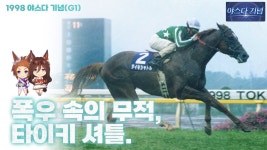 핫산)1998 야스다 기념 - 타이키 셔틀 / 폭우 속의 무적 - 우마무스메 마이너 갤러리