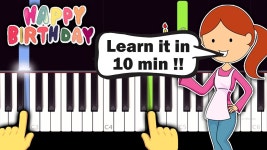 Happy Birthday to You SONG - EASY Piano tutorial - YouTube Happy Birthday to You SONG - EASY Piano tutorial