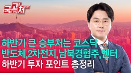 네이버 인플루언서 [네이버 인플루언서] 하반기 큰 승부처는 코스닥 반도체,2차전지,남북경협주,엔터ㅣ이헌상ㅣ국고처 08/09