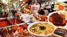 네이버 인플루언서 [네이버 인플루언서] 망원동 맛집 투어😋망원시장, 즉석우동, 돈까스, 후와후와 쫀득빵, 떡볶이, 닭강정, 고로케... 