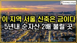네이버 인플루언서 [네이버 인플루언서] 이 지역 서울 신축은 금이다 5년내 순자산 2배 불릴 곳(탄핵 초양극화 시대 대비하라)