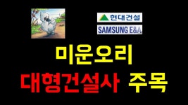 네이버 인플루언서 [네이버 인플루언서] 미운오리 대형건설사 주목