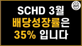 네이버 인플루언서 [네이버 인플루언서] SCHD 3월 배당성장률 22% 아닙니다. 한국인은 35%입니다.