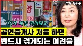 네이버 인플루언서 [네이버 인플루언서] 초보 공인중개사가 반드시 겪게되는 어려움 1가지 I 이윤주 2부