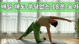 네이버 인플루언서 [네이버 인플루언서] [서리요가#496]몸의 피로를 풀어주는 18분 요가/ 데일리요가, 스트레칭