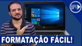 A Forma MAIS FÁCIL de Formatar seu PC - Série Formatação BPV! - YouTube A Forma MAIS FÁCIL de Formatar seu PC - Série... 