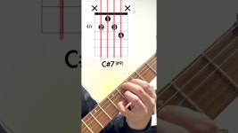 네이버 인플루언서 [네이버 인플루언서] guitar C#7#9 & C#9 Tension chord 4fret