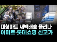 대형마트 새벽배송 풀리나…이마트·롯데쇼핑 신고가