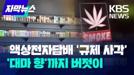 액상전자담배 규제 사각, 대마향까지 버젓이 유통.jpg - 국내야구 갤러리