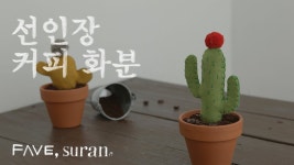 [취미]손으로 도란도란, 수란 | 커피향 가득한 펠트 선인장 만들기 | Doovi [취미]손으로 도란도란, 수란 | 커피향 가득한 펠트 선인장 만들기
