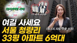 네이버 인플루언서 [네이버 인플루언서] 이런 아파트가 돈이 된다 6억대까지 떨어진 서울 청량리 33평 아파트 (머니플레이스)
