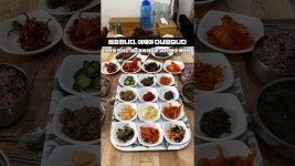 해서 아쉬울 반찬은 하나도 없이조기구이, 제육볶음, 양념게장, 계란후라이등등 하나도 거를 타선이 없는 대박 조합👍#용호동장자골 #장자골