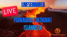 Liveseuranta | Purkaukset Jatkuvat Islannissa - YouTube Liveseuranta | Purkaukset Jatkuvat Islannissa