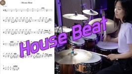 네이버 인플루언서 [네이버 인플루언서] House Beat 드럼악보버전 hosue drum/ house dance