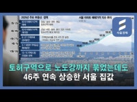 노도강까지 묶었는데... 서울 집값 46주째 상승