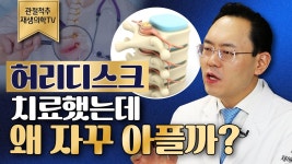 네이버 인플루언서 [네이버 인플루언서] 허리디스크, 치료했는데 왜 자꾸 아플까요? @제애정형외과 (#허리디스크 #허리디스크수술 #디스크복원술)