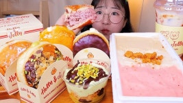 네이버 인플루언서 [네이버 인플루언서] 홀리앤졸리 두바이 도넛과 수제 젤라또🍧 두바이초콜릿 두바이라떼 두바이도넛 두바이파티... 